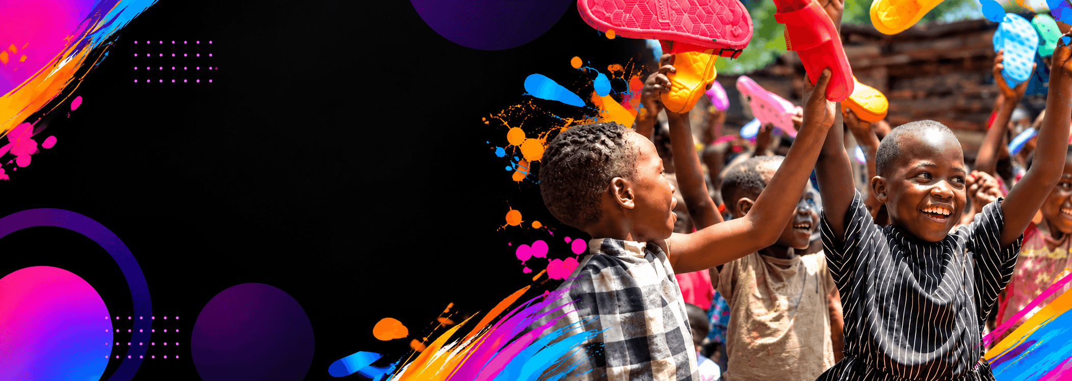 Children and community moment